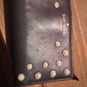 Kate Spade Metallic Leather Wallet